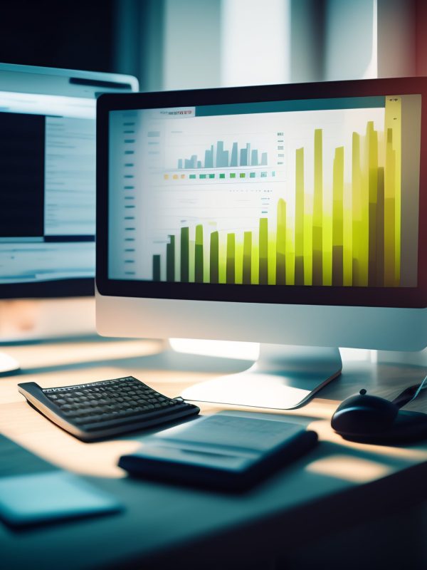 computer-monitor-with-graph-screen